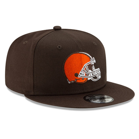 New Era 9Fifty Cleveland Browns Basic OTC Snapback Hat - Brown