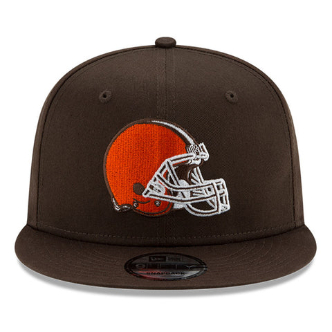 New Era 9Fifty Cleveland Browns Basic OTC Snapback Hat - Brown
