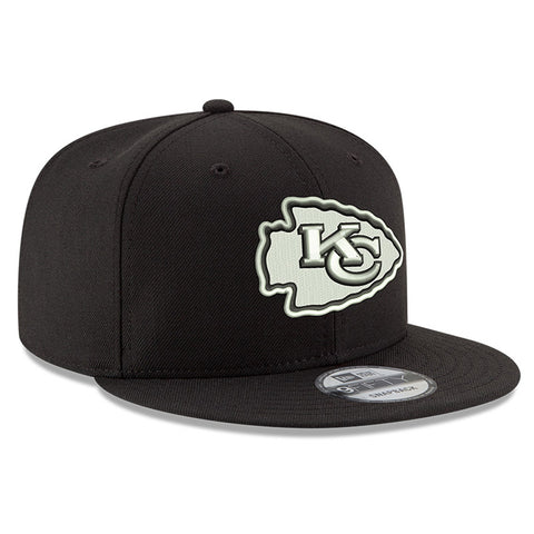 New Era 9Fifty Kansas City Chiefs Snapback Hat - Black, White