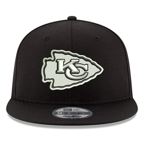 New Era 9Fifty Kansas City Chiefs Snapback Hat - Black, White