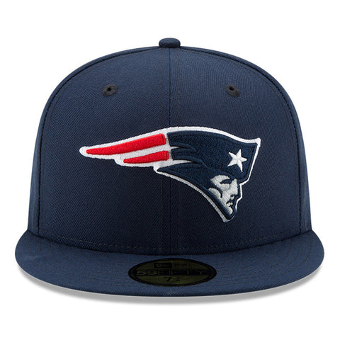 New Era 59fifty New England Patriots Hat - Navy