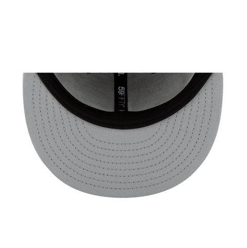 New Era 59Fifty Los Angeles Dodgers Hat - Storm Gray, Black