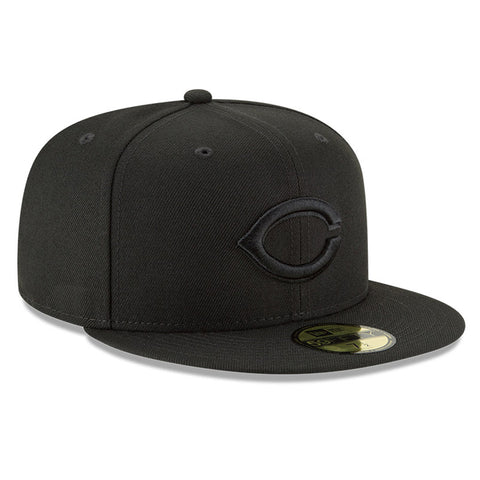 New Era 59Fifty Cincinnati Reds Hat - Black, Black