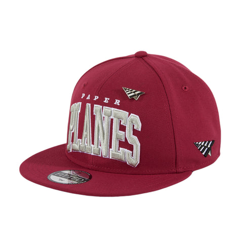 Paper Planes Volume 2 Contrast UV Fitted Hat - Cardinal