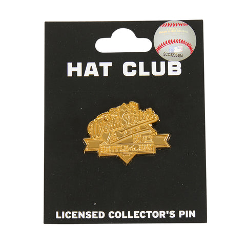 Hat Club 1989 World Series Battle of the Bay Pin - Gold