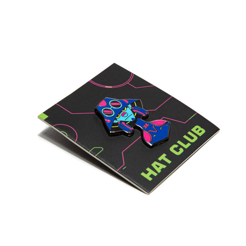 Hat Club Cyberpunk Bucket Boy Pin - Multi-Color