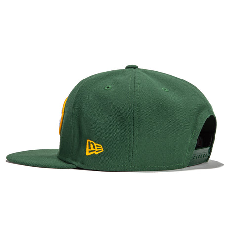 New Era 9Fifty Green Bay Packers 75th Anniversary Patch Snapback Hat - Green