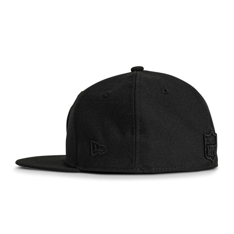 New Era 59Fifty New York Jets 100th Anniversary Patch Hat - Black, Black