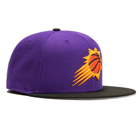 New Era 59Fifty Phoenix Suns Burst Hat Purple, Black – Hat Club