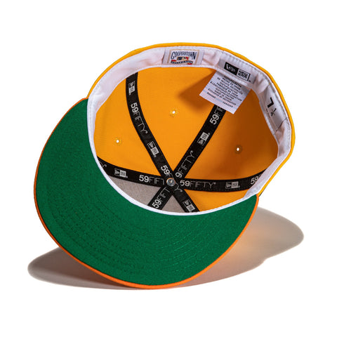 New Era 59Fifty Tampa Bay Rays Tropicana Field Patch Hat - Gold, Orange
