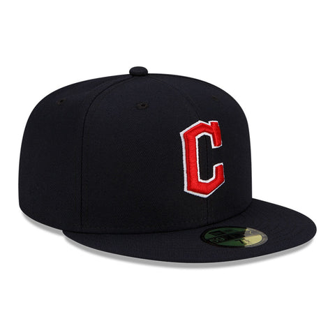 New Era 59Fifty Authentic Collection Cleveland Guardians Road Hat - Navy