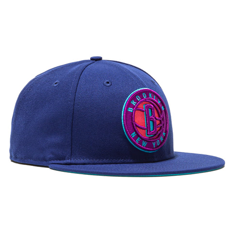New Era 59Fifty Interstellar Jelly Brooklyn Nets Hat - Royal