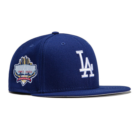 New Era 59Fifty Silky Los Angeles Dodgers 40th Anniversary Patch Hat - Royal