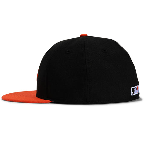 New Era 59Fifty Retro On-Field Baltimore Orioles Alternate Hat - Black, Orange