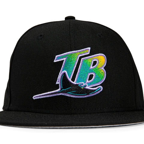 New Era 59Fifty Retro On-Field Tampa Bay Rays TB Hat - Black