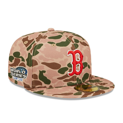 New Era 59Fifty Duck Camo Boston Red Sox Hat - Camo
