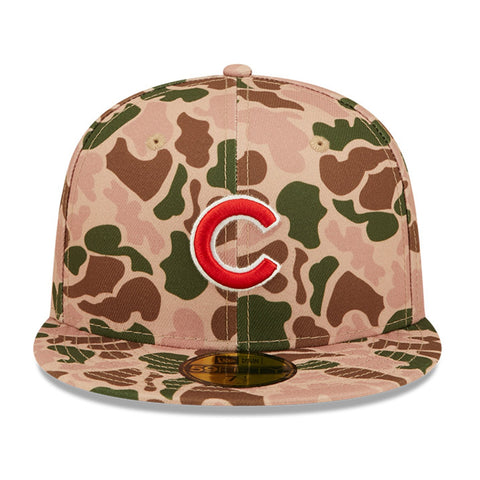 New Era 59Fifty Duck Camo Chicago Cubs Hat - Camo