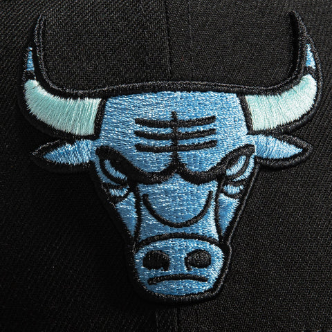 New Era 59Fifty Chicago Bulls Icy UV Hat - Black, Light Blue
