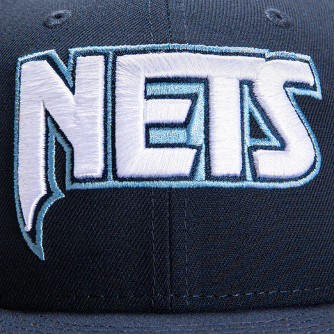 New Era 59Fifty Brooklyn Nets Icy UV Hat - Black, Light Blue