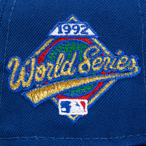 New Era 59Fifty Toronto Blue Jays 1992 World Series Patch Pink UV Hat - Royal
