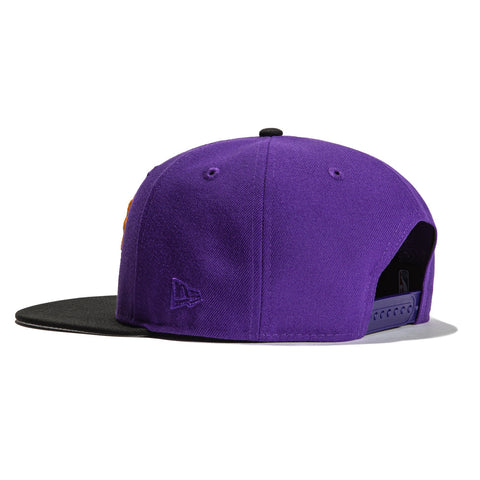 New Era 9Fifty Phoenix Suns Burst Snapback Hat - Purple, Black