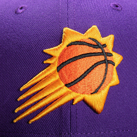 New Era 9Fifty Phoenix Suns Burst Snapback Hat - Purple, Black