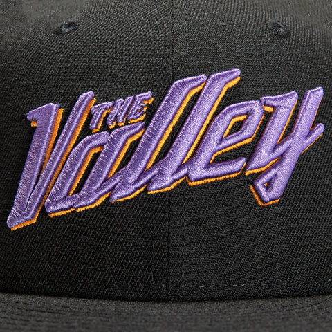 New Era 9Fifty Phoenix Suns The Valley Snapback Hat - Black, Purple, Orange