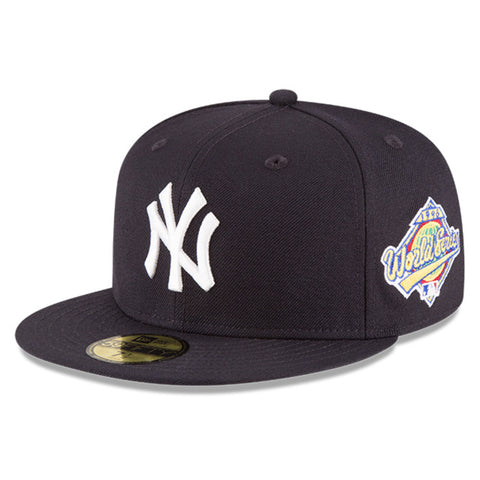 New Era 59Fifty New York Yankees 1996 World Series Patch Hat - Navy