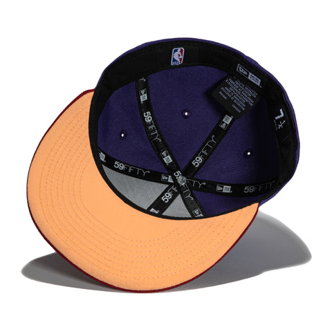 New Era 59Fifty Parks The Arizona Icon Phoenix Suns Hat - Purple, Sedona Red