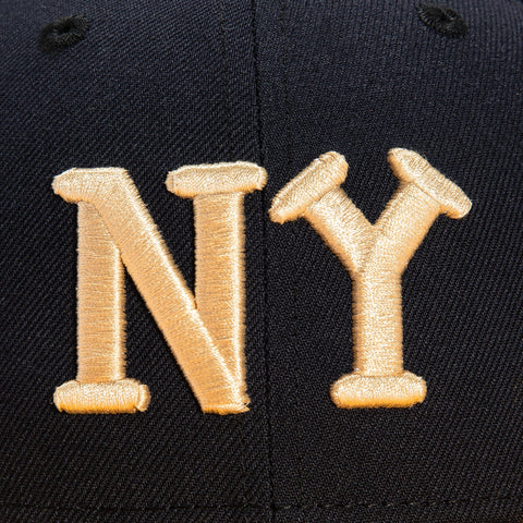 New Era 59Fifty New York Yankees Negro League Patch Hat - Navy, Gold