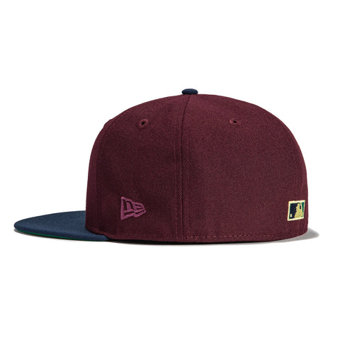 New Era 59Fifty Seattle Mariners 30th Anniversary Patch Hat - Maroon, Navy