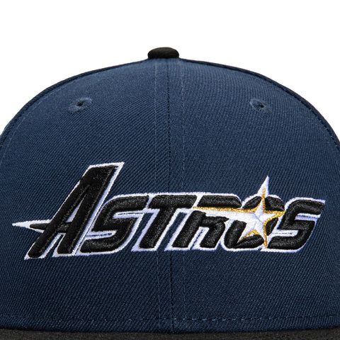 New Era 59Fifty Houston Astros 35 Years Patch Hat - Navy, Black