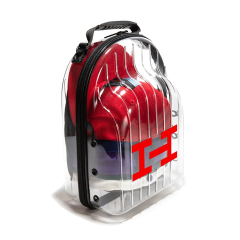 Hat Club 6 Hat Clear Carrier - Red
