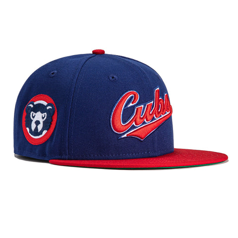 Chicago Cubs Retro Jersey Script 59FIFTY Fitted Hat