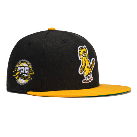 New Era 59FIFTY St Louis Cardinals 125th Anniversary Patch Hat - Black, Gold Black/Gold / 6 7/8
