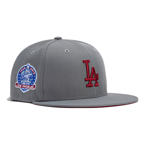 New Era 9Fifty Los Angeles Dodgers 60th Anniversary Patch Snapback Hat –  Hat Club