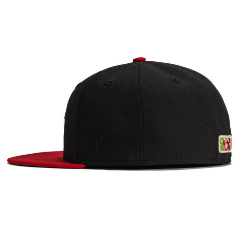 New Era 59Fifty Scranton Wilkes-Barre Red Barons Hat - Black, Red