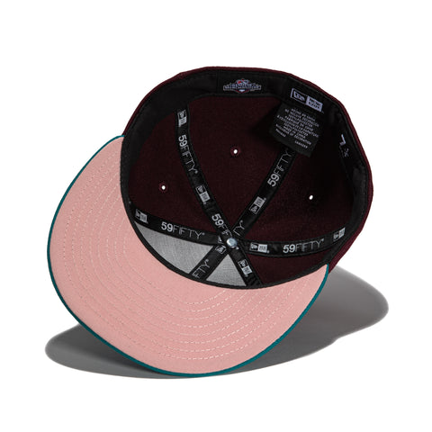New Era 59Fifty West Tenn Diamond Jaxx Hat - Maroon, Teal, Pink