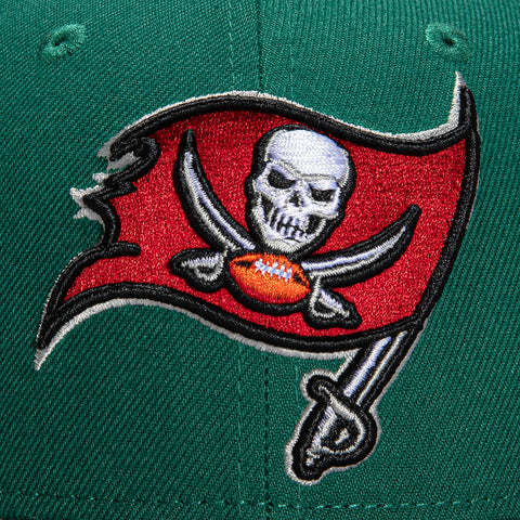 New Era 59Fifty Electrolyte Tampa Bay Buccaneers LIV Super Bowl Patch Hat - Green, Gray