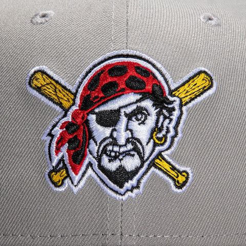 New Era 59Fifty Grey OTC Pittsburgh Pirates 1994 All Star Game Patch Alternate Hat - Grey