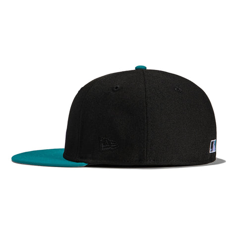 New Era 59Fifty Arizona Diamondbacks Inaugural Patch Word Hat - Black, Teal