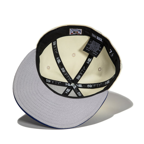 New Era 59Fifty Texas Rangers 50th Anniversary Patch Hat - White, Royal