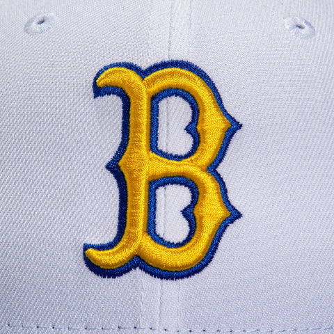 New Era 59fifty 5-Star Boston Red Sox Hat - White, Royal