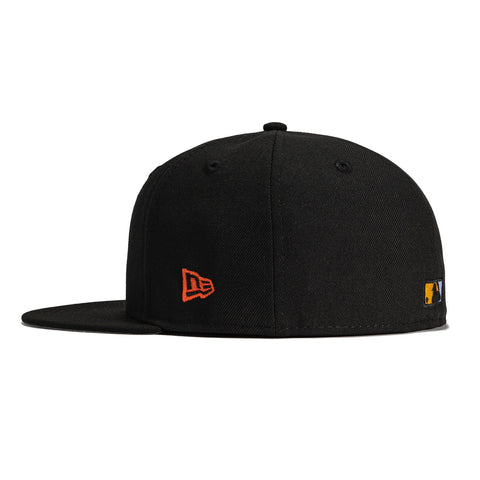 New Era 59fifty 5-Star San Francisco Giants Hat - Black, Black, Orange