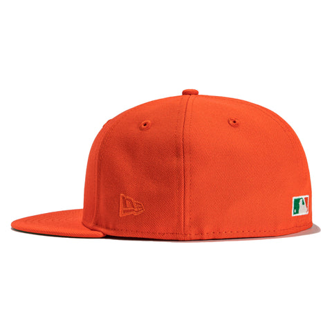 New Era 59Fifty Jack O Lantern San Diego Padres 25th Anniversary Patch Hat- Orange