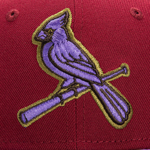 New Era 59Fifty Hunter Pack St Louis Cardinals Busch Stadium Patch Alternate Hat - Cardinal, Camo