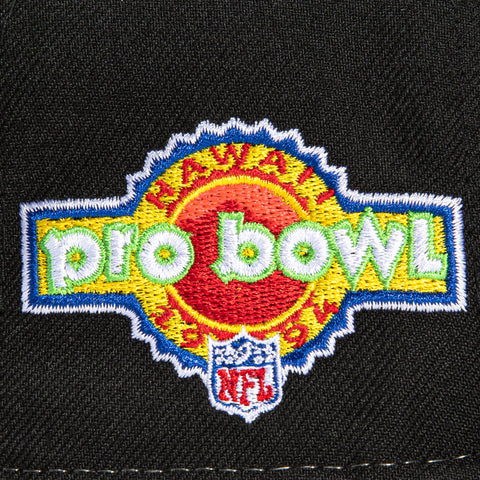 New Era 59Fifty Sharktooth Arizona Cardinals 1994 Pro Bowl Patch Hat - Black