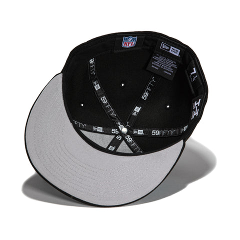 New Era 59Fifty Sharktooth Minnesota Vikings XLV 45th Anniversary Patch Hat - Black
