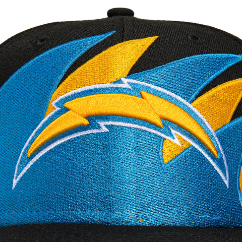 New Era 59Fifty Sharktooth Los Angeles Chargers Hat - Black