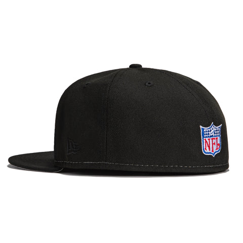 New Era 59Fifty Sharktooth Cincinnati Bengals 50th Anniversary Patch Hat - Black